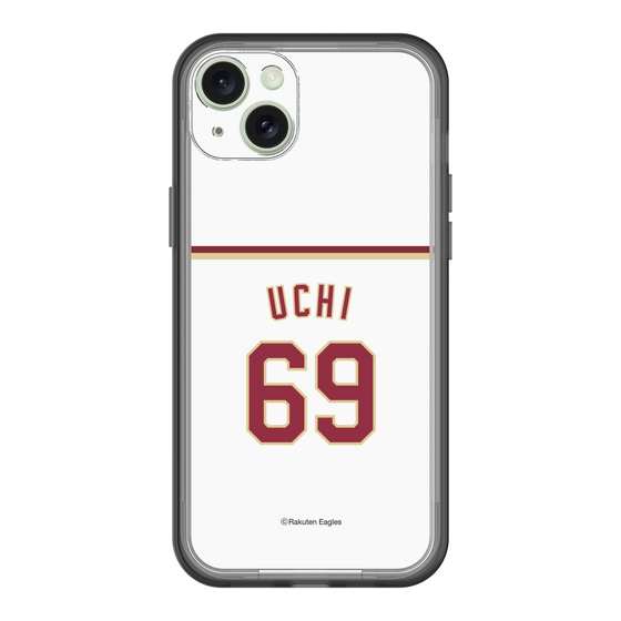 スリムプロテクションプレミアムケース［ 楽天イーグルス - #69 Uchi - ホーム ］