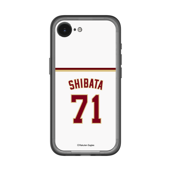 スリムプロテクションプレミアムケース［ 楽天イーグルス - #71 Shibata - ホーム ］