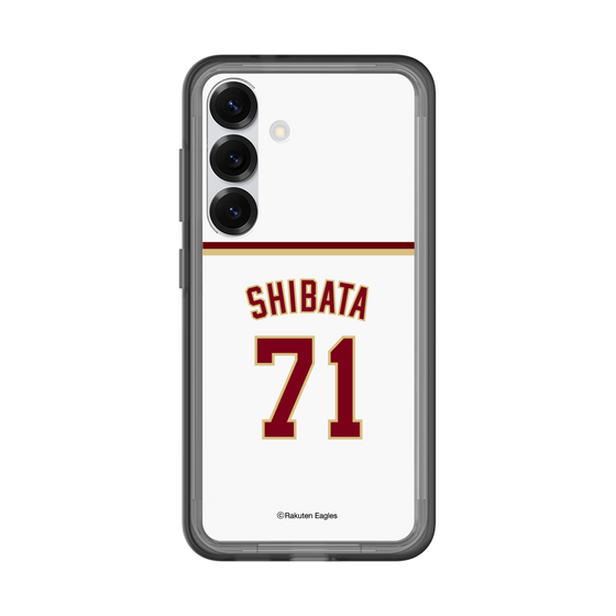 スリムプロテクションプレミアムケース［ 楽天イーグルス - #71 Shibata - ホーム ］