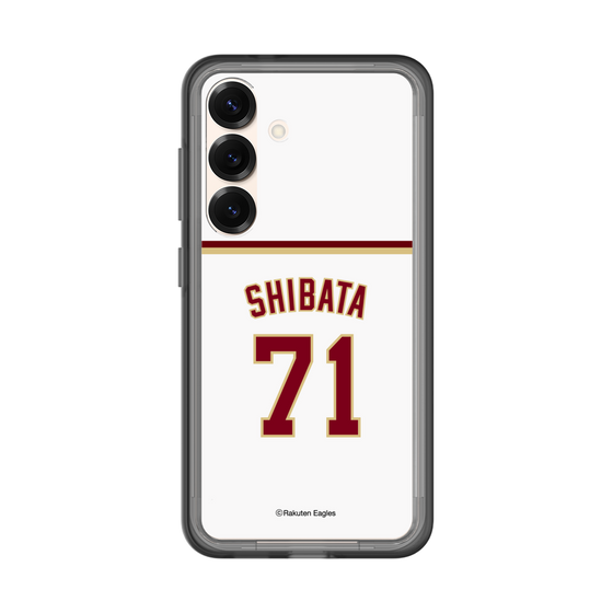スリムプロテクションプレミアムケース［ 楽天イーグルス - #71 Shibata - ホーム ］