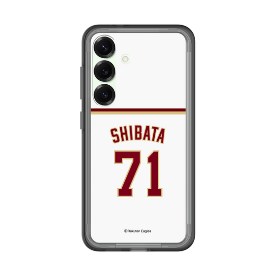 スリムプロテクションプレミアムケース［ 楽天イーグルス - #71 Shibata - ホーム ］
