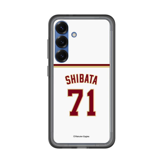 スリムプロテクションプレミアムケース［ 楽天イーグルス - #71 Shibata - ホーム ］