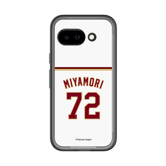 スリムプロテクションプレミアムケース［ 楽天イーグルス - #72 Miyamori - ホーム ］