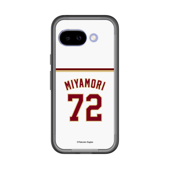 スリムプロテクションプレミアムケース［ 楽天イーグルス - #72 Miyamori - ホーム ］