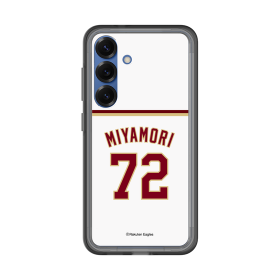 スリムプロテクションプレミアムケース［ 楽天イーグルス - #72 Miyamori - ホーム ］