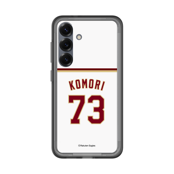 スリムプロテクションプレミアムケース［ 楽天イーグルス - #73 Komori - ホーム ］