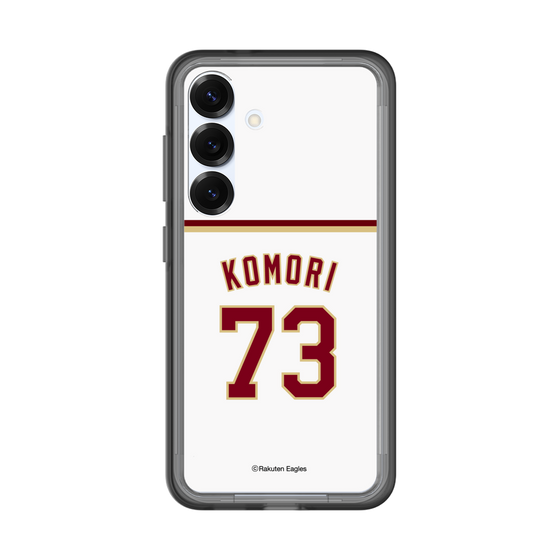 スリムプロテクションプレミアムケース［ 楽天イーグルス - #73 Komori - ホーム ］
