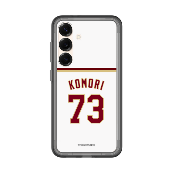 スリムプロテクションプレミアムケース［ 楽天イーグルス - #73 Komori - ホーム ］