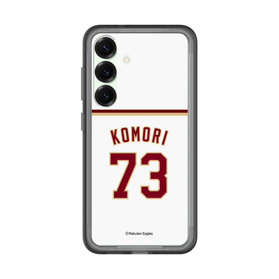 スリムプロテクションプレミアムケース［ 楽天イーグルス - #73 Komori - ホーム ］