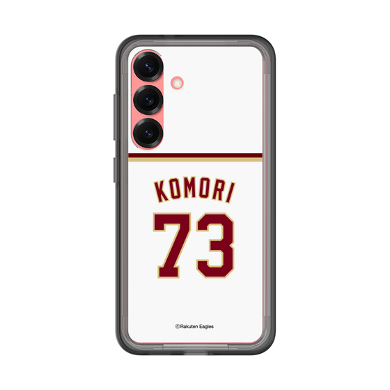 スリムプロテクションプレミアムケース［ 楽天イーグルス - #73 Komori - ホーム ］