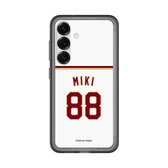 スリムプロテクションプレミアムケース［ 楽天イーグルス - #88 Miki - ホーム ］