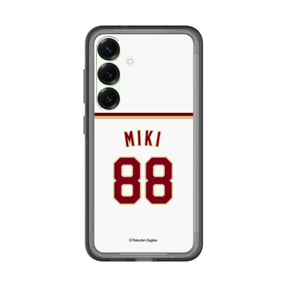 スリムプロテクションプレミアムケース［ 楽天イーグルス - #88 Miki - ホーム ］