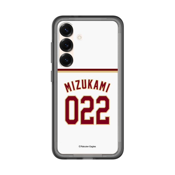 スリムプロテクションプレミアムケース［ 楽天イーグルス - #022 Mizukami - ホーム ］