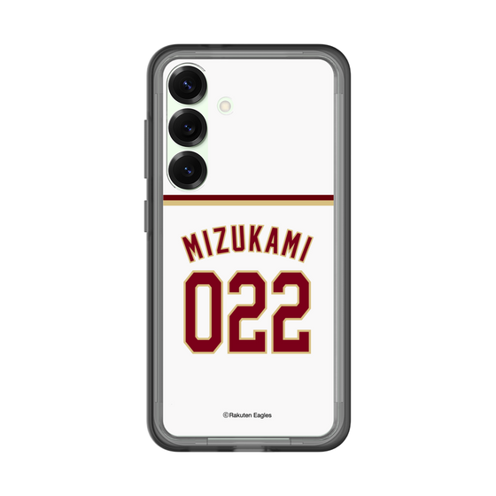 スリムプロテクションプレミアムケース［ 楽天イーグルス - #022 Mizukami - ホーム ］