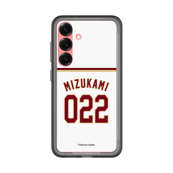 スリムプロテクションプレミアムケース［ 楽天イーグルス - #022 Mizukami - ホーム ］