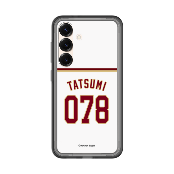 スリムプロテクションプレミアムケース［ 楽天イーグルス - #078 Tatsumi - ホーム ］