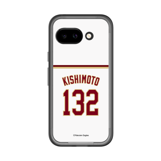 スリムプロテクションプレミアムケース［ 楽天イーグルス - #132 Kishimoto - ホーム ］