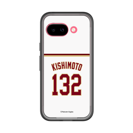 スリムプロテクションプレミアムケース［ 楽天イーグルス - #132 Kishimoto - ホーム ］