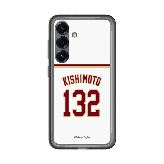 スリムプロテクションプレミアムケース［ 楽天イーグルス - #132 Kishimoto - ホーム ］
