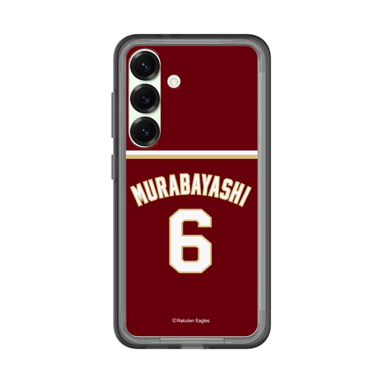 スリムプロテクションプレミアムケース［ 楽天イーグルス - #6 Murabayashi - ビジター ］