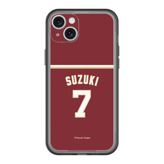 スリムプロテクションプレミアムケース［ 楽天イーグルス - #7 Suzuki - ビジター ］
