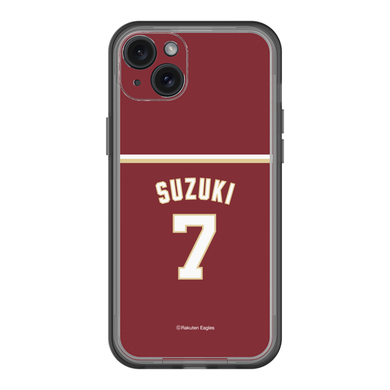 スリムプロテクションプレミアムケース［ 楽天イーグルス - #7 Suzuki - ビジター ］