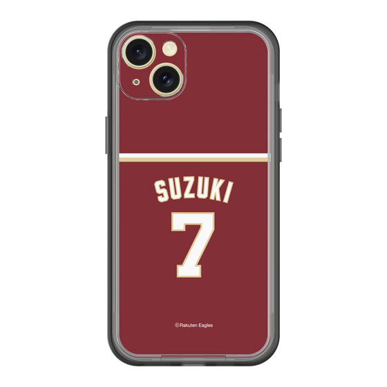スリムプロテクションプレミアムケース［ 楽天イーグルス - #7 Suzuki - ビジター ］