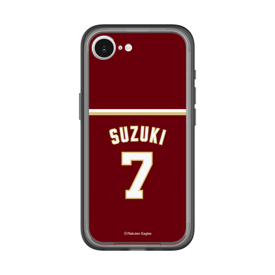 スリムプロテクションプレミアムケース［ 楽天イーグルス - #7 Suzuki - ビジター ］