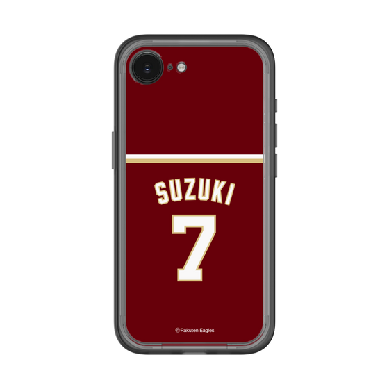 スリムプロテクションプレミアムケース［ 楽天イーグルス - #7 Suzuki - ビジター ］