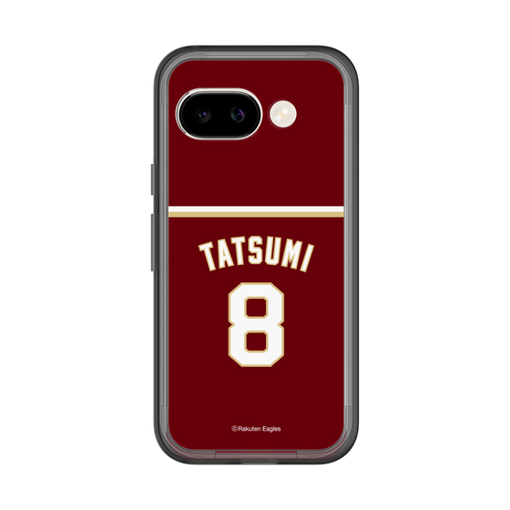 スリムプロテクションプレミアムケース［ 楽天イーグルス - #8 Tatsumi - ビジター ］