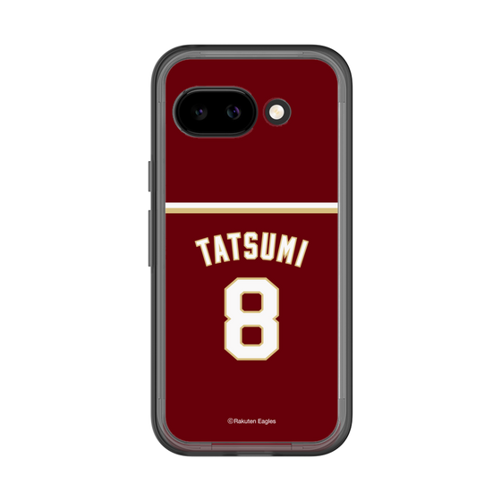 スリムプロテクションプレミアムケース［ 楽天イーグルス - #8 Tatsumi - ビジター ］