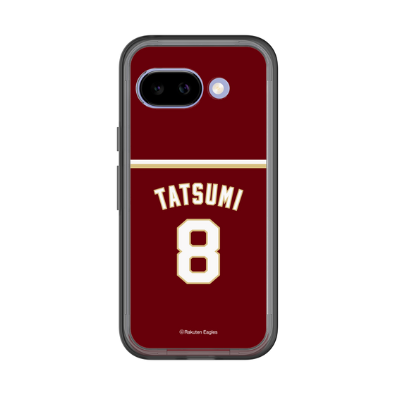 スリムプロテクションプレミアムケース［ 楽天イーグルス - #8 Tatsumi - ビジター ］