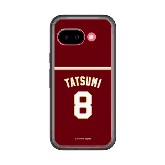 スリムプロテクションプレミアムケース［ 楽天イーグルス - #8 Tatsumi - ビジター ］