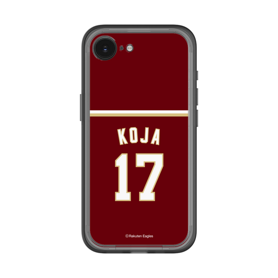 スリムプロテクションプレミアムケース［ 楽天イーグルス - #17 Koja - ビジター ］