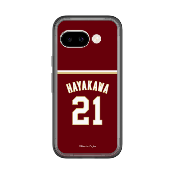 スリムプロテクションプレミアムケース［ 楽天イーグルス - #21 Hayakawa - ビジター ］