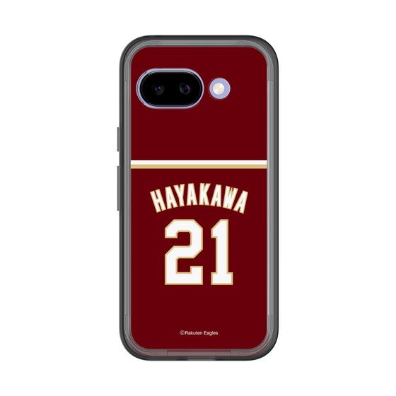 スリムプロテクションプレミアムケース［ 楽天イーグルス - #21 Hayakawa - ビジター ］