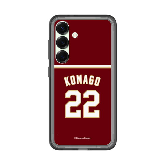 スリムプロテクションプレミアムケース［ 楽天イーグルス - #22 Komago - ビジター ］