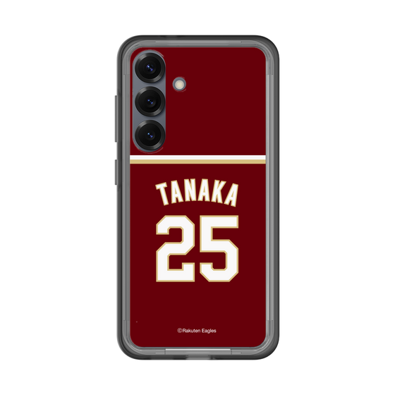 スリムプロテクションプレミアムケース［ 楽天イーグルス - #25 Tanaka - ビジター ］