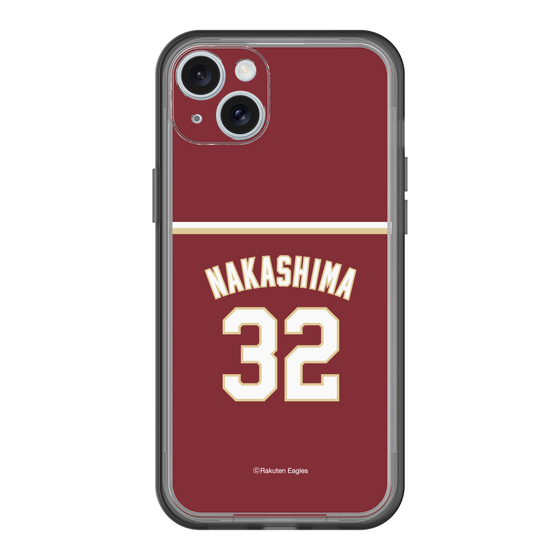 スリムプロテクションプレミアムケース［ 楽天イーグルス - #32 Nakashima - ビジター ］