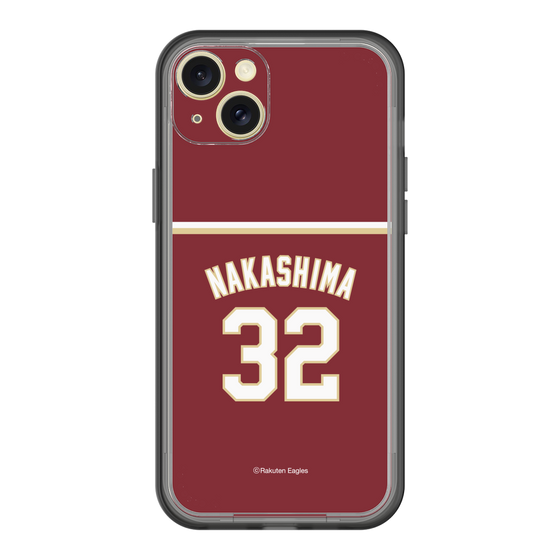 スリムプロテクションプレミアムケース［ 楽天イーグルス - #32 Nakashima - ビジター ］