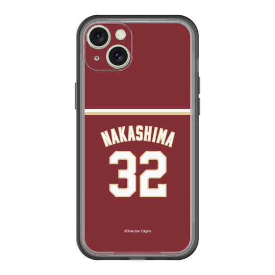 スリムプロテクションプレミアムケース［ 楽天イーグルス - #32 Nakashima - ビジター ］