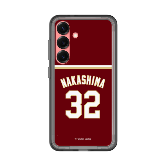 スリムプロテクションプレミアムケース［ 楽天イーグルス - #32 Nakashima - ビジター ］