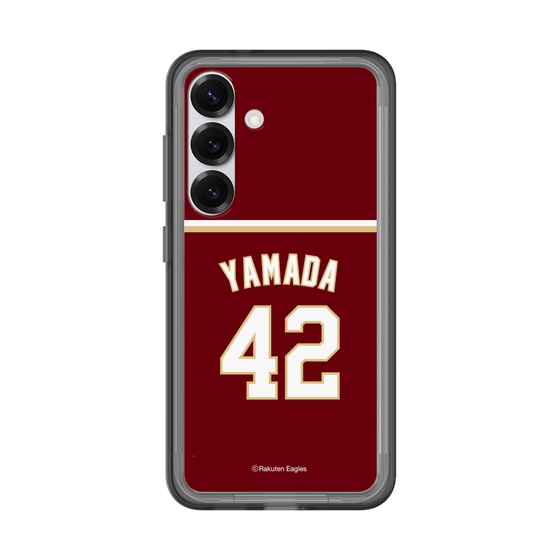 スリムプロテクションプレミアムケース［ 楽天イーグルス - #42 Yamada - ビジター ］