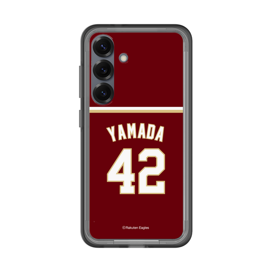 スリムプロテクションプレミアムケース［ 楽天イーグルス - #42 Yamada - ビジター ］