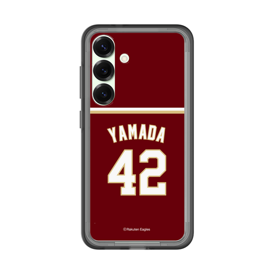 スリムプロテクションプレミアムケース［ 楽天イーグルス - #42 Yamada - ビジター ］