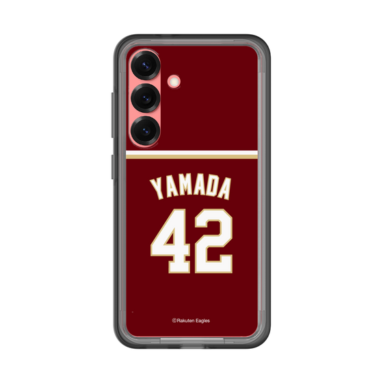 スリムプロテクションプレミアムケース［ 楽天イーグルス - #42 Yamada - ビジター ］