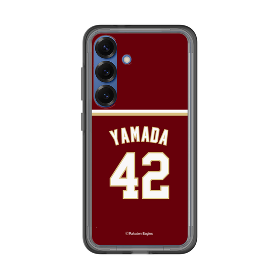 スリムプロテクションプレミアムケース［ 楽天イーグルス - #42 Yamada - ビジター ］