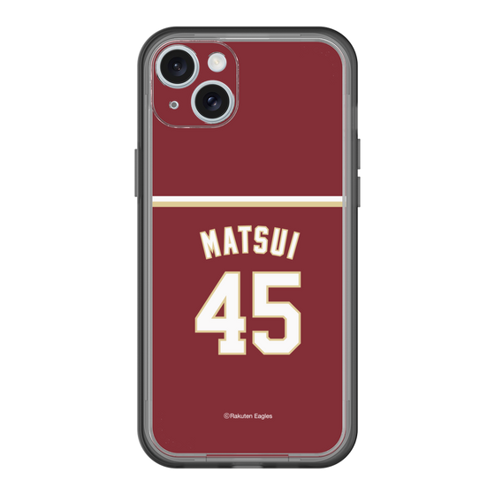 スリムプロテクションプレミアムケース［ 楽天イーグルス - #45 Matsui - ビジター ］