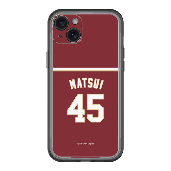 スリムプロテクションプレミアムケース［ 楽天イーグルス - #45 Matsui - ビジター ］