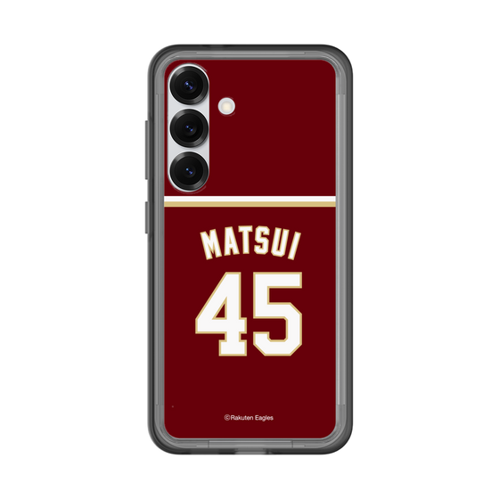 スリムプロテクションプレミアムケース［ 楽天イーグルス - #45 Matsui - ビジター ］